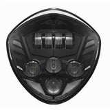 Victory Cross Country DAYMAKER With bottom Halo Chrome Projector LED Headlight