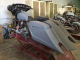 Harley Davidson 6 Trendsetter Extended Saddlebag LED Fender Kit ƒ?? No Cut Outs No Lids / 2014 ƒ?? 2018