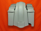 Harley Davidson 4 Extended Saddlebags Dual 6 X 9 Speaker Lids Fender Right Cut out