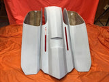 Victory Cross Country 6 Trendsetter Extended Hard Saddlebags Out & Down Bags Rear Fender No Cut Outs