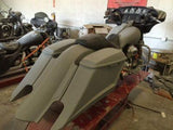 Harley Davidson 6 Trendsetter Extended Saddlebag Fender Kit ƒ?? No Cut Outs No Lids / 2014 ƒ?? 2018