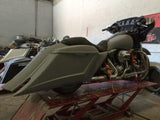 Harley Davidson 6 Trendsetter Extended Saddlebag LED Fender Kit ? Dual Cut Outs and Standard Lids