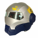 Masei War Machine Gray Mens womens IRONMAN Iron Man helmet motorcycle helmet half helmet open face helmet ABS casque motocross