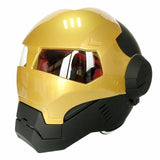 Masei War Machine Gray Mens womens IRONMAN Iron Man helmet motorcycle helmet half helmet open face helmet ABS casque motocross