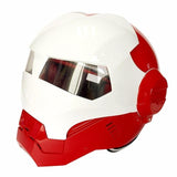 Masei War Machine Gray Mens womens IRONMAN Iron Man helmet motorcycle helmet half helmet open face helmet ABS casque motocross