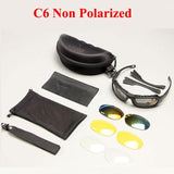 SAIYU X7 Military Goggles Bullet-proof Army C6 Polarized Sunglasses 4 Lens Hunting Shooting Airsoft Cycling Motorcycle Glasses