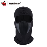 HEROBIKER Balaclava Motorcycle Face Mask Moto Helmet Bandana Hood Ski Neck Full Face Mask Windproof Dustproof Face Shield
