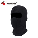 HEROBIKER Balaclava Motorcycle Face Mask Moto Helmet Bandana Hood Ski Neck Full Face Mask Windproof Dustproof Face Shield
